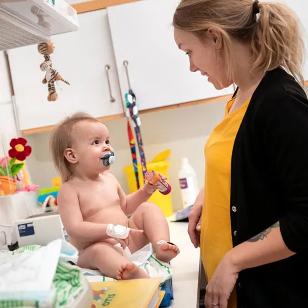 Banner step research baby