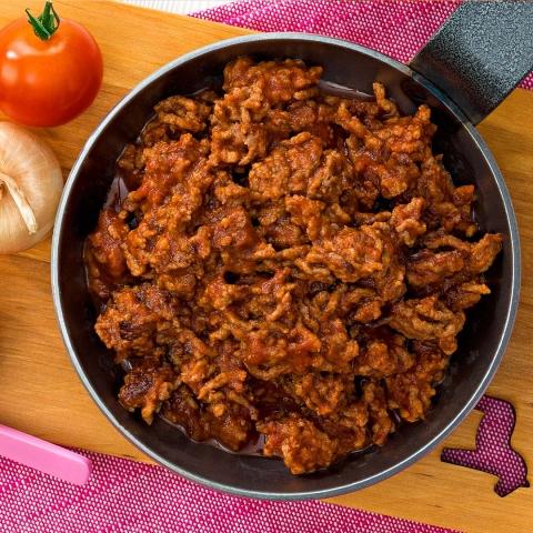 Pastastjerner i kjøttsaus